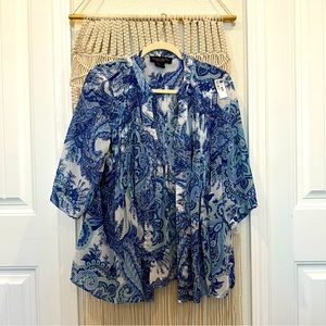Floral pattern blouse